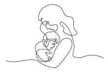 Vì tôi là con của mẹ