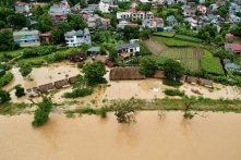 462 nhà dân ở Cao Bằng ngập trong nước lũ