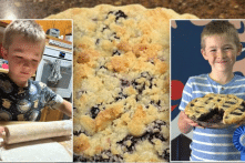 Cậu bé 7 tuổi ở Texas xuất sắc giành giải nhất trong cuộc thi làm bánh