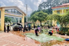 Trường mầm non ở Mù Cang Chải thanh minh vụ buộc phụ huynh nộp tiền lao động