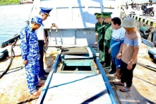 Bà Rịa – Vũng Tàu: Bắt giữ tàu cá chở 30.000 lít dầu DO không giấy tờ