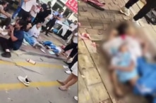 TQ: Xe buýt tông vào đám đông học sinh, 24 người thương vong