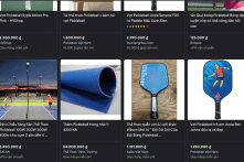 “Cơn sốt” Pickleball đem về doanh thu hàng chục tỷ đồng cho các sàn thương mại điện tử 