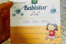 Một lô sản phẩm bảo vệ sức khỏe Babistar ZinC bị buộc tạm dừng lưu thông