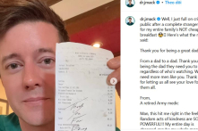 Người lạ âm thầm trả tiền bữa sáng cho 1 gia đình, hóa ra lý do là đây!