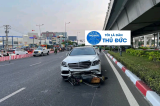 nu tai xe mercedes tong 10 xe may cho den do nong do con vuot 04mg l 2 00