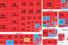 Phản ứng với thuế quan của Mỹ, toàn thị trường chứng khoán hoảng loạn, bán tháo hàng loạt