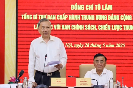 Tổng Bí thư Tô Lâm chỉ đạo “nóng” giải pháp quản lý thị trường vàng
