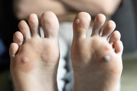 Mụn cóc gan chân: Triệu chứng, nguyên nhân, điều trị và liệu pháp tự nhiên