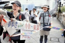 Cụ bà 85 tuổi đi bộ 1.295 km từ Kyushu đến Tokyo trong 3 năm