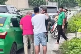 rapper binh gold bi bat trong vu cuop taxi tai ha noi