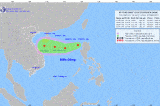 Áp thấp nhiệt đới đã hình thành trên Biển Đông