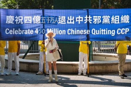 Thịnh Tuyết: “Tam thoái” là sự cứu rỗi nhân tính, ĐCSTQ nhất định sẽ sụp đổ