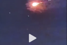 UFO được phát hiện ở tỉnh Sơn Đông, gây ra một vụ nổ lớn sau khi va chạm