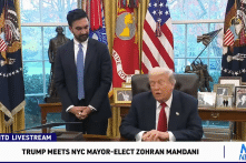 Ông Mamdani gặp ông Trump, nữ sinh Đại học Columbia bị bắt đã được thả