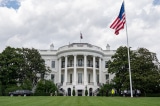 Flag on White House Lawn