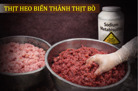 Rủi ro cho sức khỏe từ thịt bò “giả”