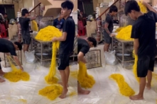 TP.HCM: Bắt tạm giam chủ cơ sở sản xuất 800 tấn mì tươi trộn hóa chất cấm