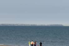 Trung Quốc: Hiện tượng “ảo ảnh dạng dải” hiếm gặp tại Tần Hoàng Đảo