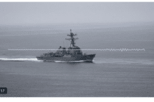 Lộ đoạn ghi âm Mỹ chặn tàu thuyền tại các cảng Iran