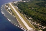 View of Nauru airport